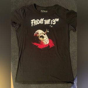 Womens Jason Friday the 13th T-shirt horror movie